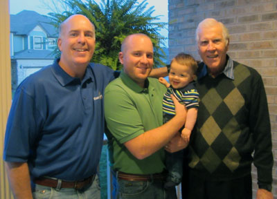 3 generations of the Lizzio family